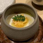 焼き鳥 茂 東桜 - 茶碗蒸し