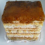 オーボンヴュータン 日本橋高島屋店 - キャラメルとオレンジのケーキ