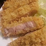 成蔵 - ロースかつ断面☆