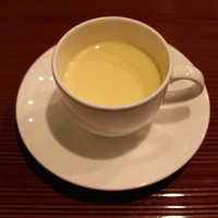 鉄板焼 燔 - スープ　コーンポタージュ