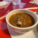 スリランカ カレー ネゴンボ レストラン - スープです。