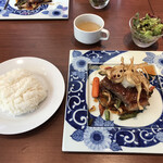 あか牛Dining yoka-yoka 鉄板&グリル - サーロインステーキジャポネソース