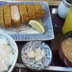 かつ将 - 厚切りロースカツ定食