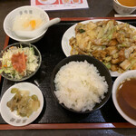 菜香楼 - 回鍋肉定食（1000円）税抜