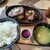 竹乃屋 - 料理写真:神戸牛デミグラスハンバーグサーロインセット、ごはん大盛り。