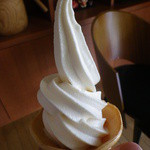 cafe Mizukinosho - みそソフトクリーム\280