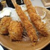 Katsuya - 秋の海鮮フライ定食659円(税込)
                100円引きクーポン利用