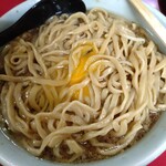 ラーメン二郎 - 玉子潰しちゃった...