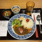 旧ヤム邸 やくぜん堂 - やくぜんカレーC　¥1,300