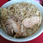 ラーメン二郎 - もやし完食