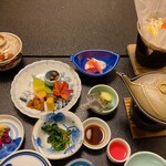 福智院 - 精進料理の夕飯