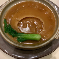 礼華　青鸞居 - 上海蟹コース　フカヒレの土鍋入り姿煮込み