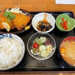 千石食堂 - アジフライ定食550円税込み