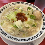 gifutammen - 岐阜タンメン　野菜増量、肉増量、味玉トッピング