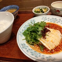 中華旬彩 森本 - よだれ鶏定食　1450円