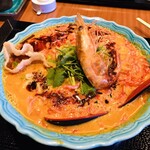 チャイニーズダイニング方哉 - 海鮮トムヤム担々麺　　注：酸味と辛味がやみつき