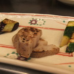 さざんか - 茄子　・　蓮根　・　ズッーキーニ