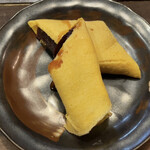 月島もんじゃ わらしべ  - あんこ巻き