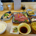 Washokuya Kintsugi - きんつぎ定食（和牛たたき） 1,800円