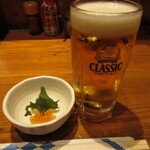Hachi Kyou - サッポロクラシック生ビールとお通し