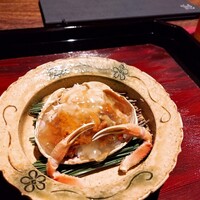 割烹 隆 - ⚫香箱蟹の飯蒸し