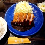 Katsumasa - 味噌ヒレかつ定食 中サイズ(1500円＋税)