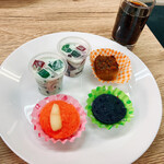 Alisha's grill restaurant - スイーツは一見変わったものばかり