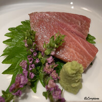 お料理 七草 - 戸井産 天然本鮪トロ