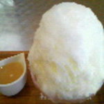 埜庵 - 桃みるく800円*2009.07