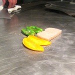 ニューオークラ - 先ずは、野菜から