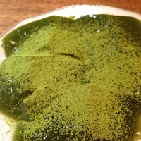 京都 権太呂 本店 - 抹茶わらび餅。他のわらび餅たべられなくなりそーなほど、もちもち(*'-')