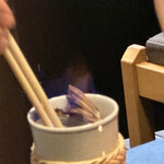 ぎをん 津崎 - ひれ酒