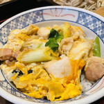 玉川 手打蕎麦 - 親子丼セット