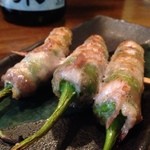 なごみや - 野菜には豚肉を巻く