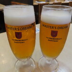 のん太鮨 一丁目一番地 - 2022年の｢生ビール｣638円