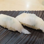 のん太鮨 一丁目一番地 - 2022年の｢えんがわ｣198円×2