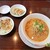 かすみ - 料理写真:クリーミータンタン麵・ねぎチャーシュー丼ミニ・ランチ餃子