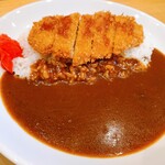 勝どき食堂 - 料理写真:ロースかつカレー (650円・税込)