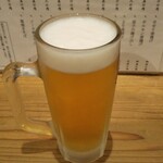 一円相 - 乾杯～。初の松阪泊。
