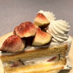 PATISSERIE HINICHIJOU - いちじくのショートケーキ