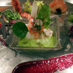 ステーキ懐石都 春日 - 魚介と野菜を愉しむ菜園仕立て
      