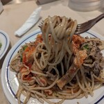 関谷スパゲティ EXPRESS - フカフカ食感な麺にピリッとした刺激