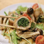 波へい - 肉まきクレソン