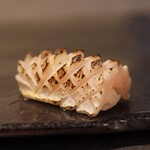 すし大 - カマスの炙り