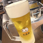 成吉思汗 大黒屋 - 中ジョッキ(キリン一番搾り)