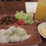 バックポートカフェ - 焼肉ランチ　800円