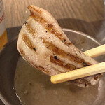 成吉思汗 大黒屋 - 塩ダレに付けて