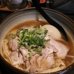 麺屋宗 - 味玉肉まきそば850円。