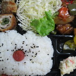 Esupa tio - 酢豚弁当 ３９８円