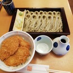 そば処 長岡小嶋屋 - へぎタレかつ丼・小セット